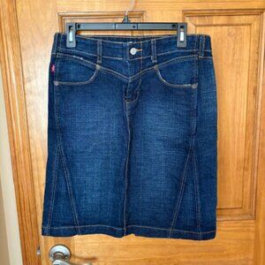 Levi's denim skirt